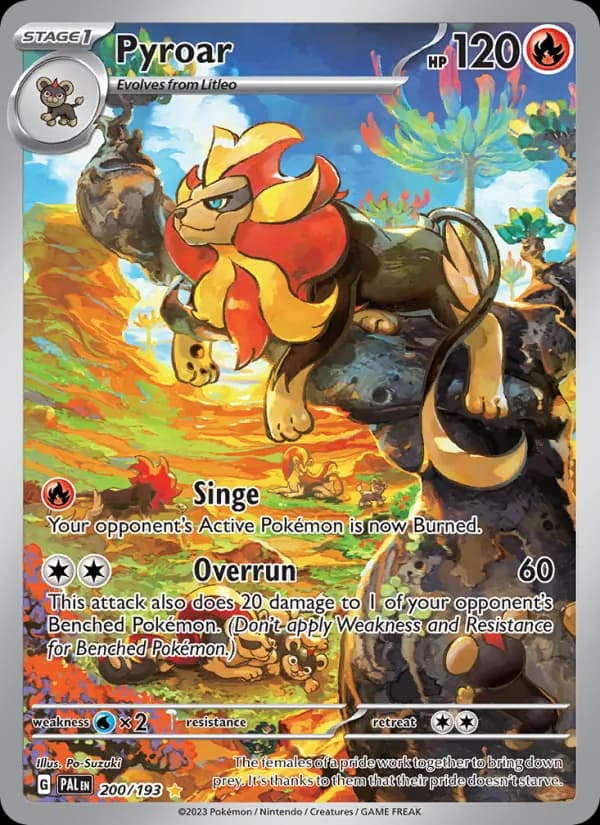 Pyroar 200/193, Paldea Evolved