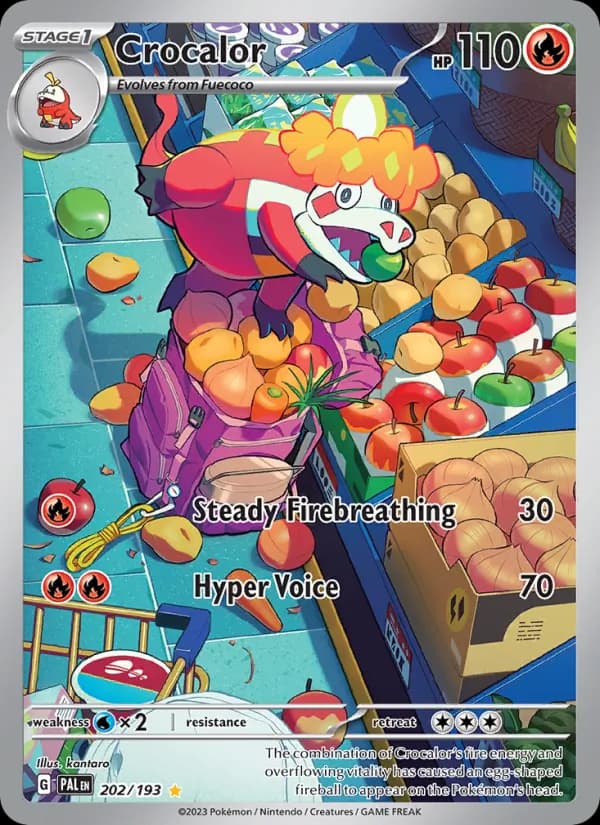 Crocalor 202/193, Paldea Evolved