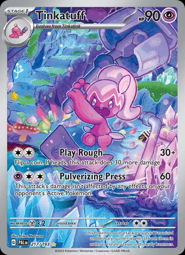 Tinkatuff 217/193, Paldea Evolved