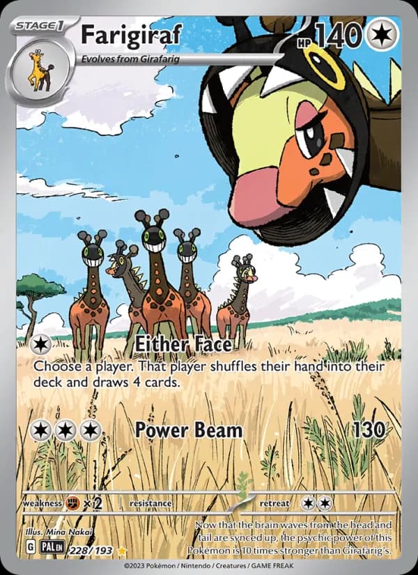 Farigiraf 228/193, Paldea Evolved