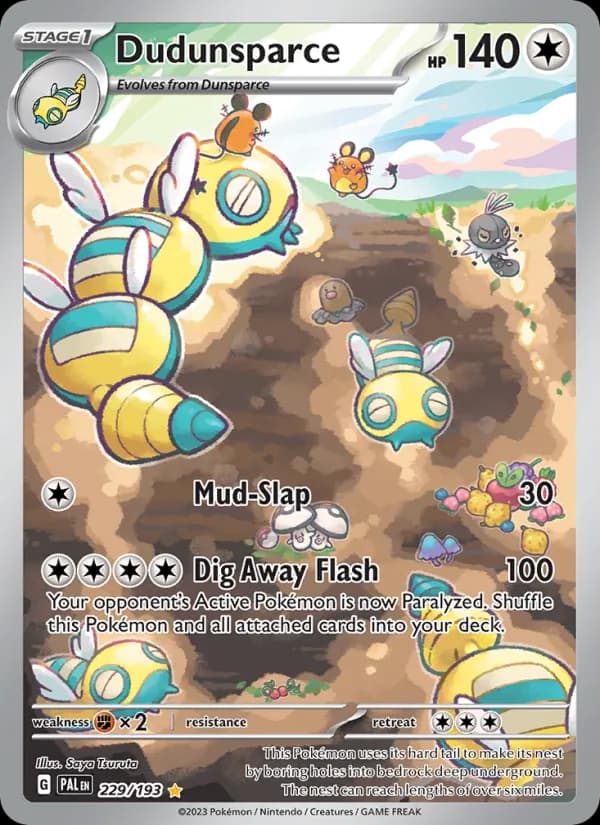 Dudunsparce 229/193, Paldea Evolved