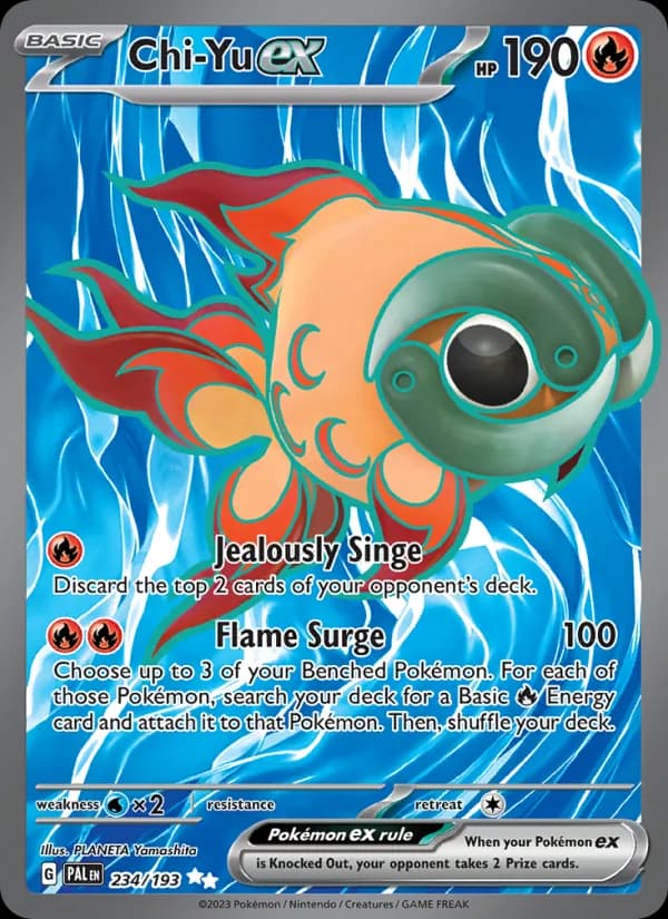 Chi-Yu ex 234/193, Paldea Evolved