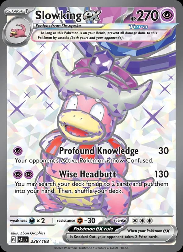 Slowking ex 238/193, Paldea Evolved