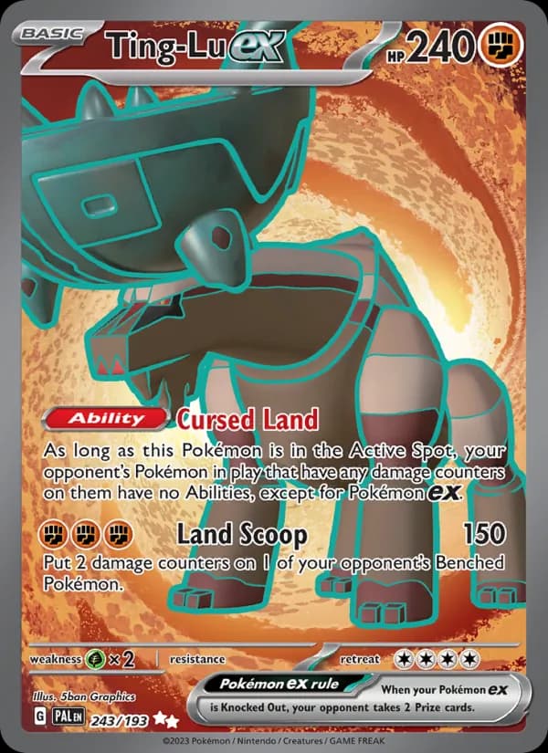 Ting-Lu ex 243/193, Paldea Evolved