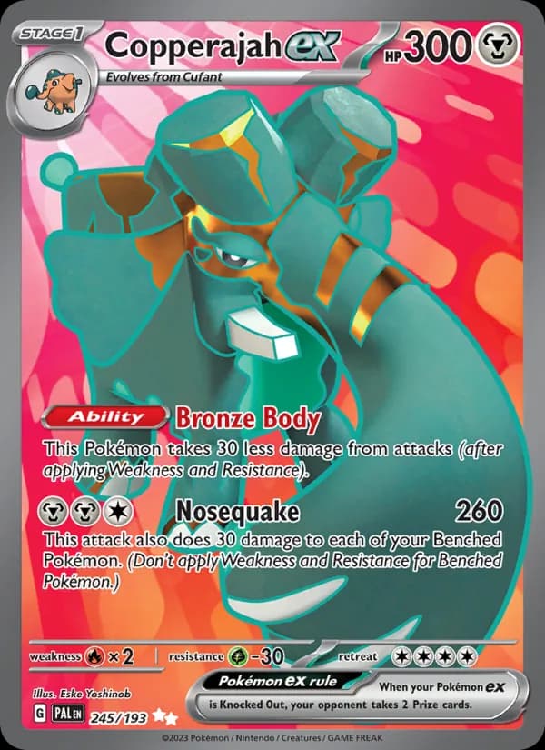 Copperajah ex 245/193, Paldea Evolved