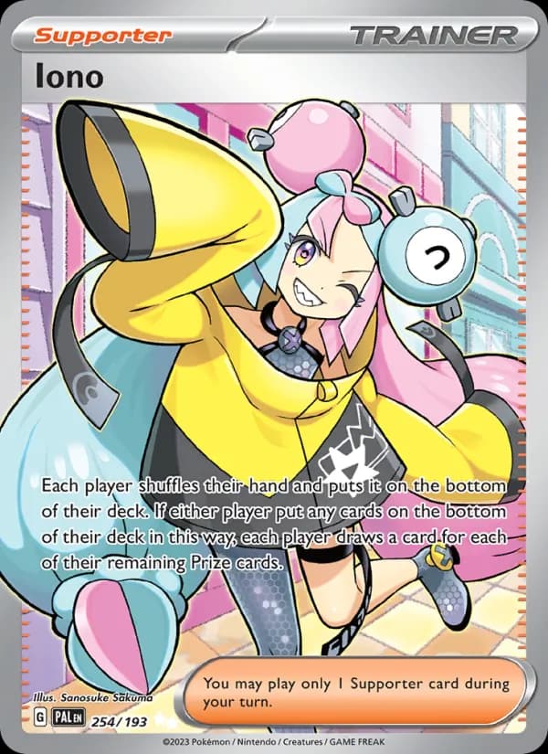 Iono 254/193, Paldea Evolved
