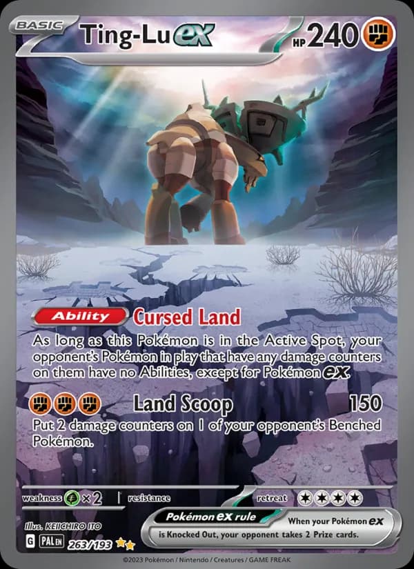 Ting-Lu ex 263/193, Paldea Evolved