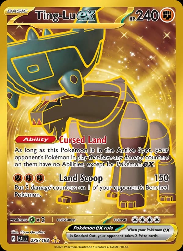 Ting-Lu ex 275/193, Paldea Evolved