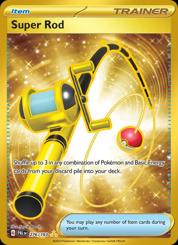 Super Rod 276/193, Paldea Evolved