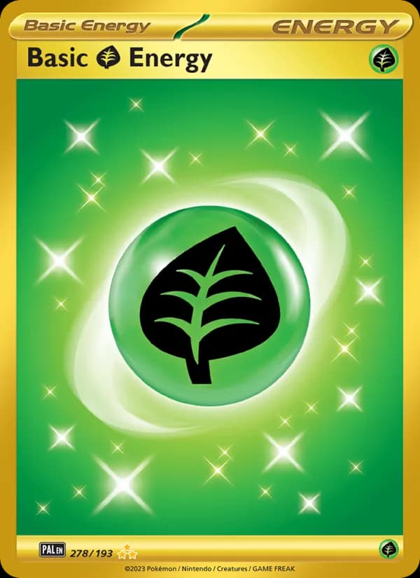 Basic Grass Energy 278/193, Paldea Evolved