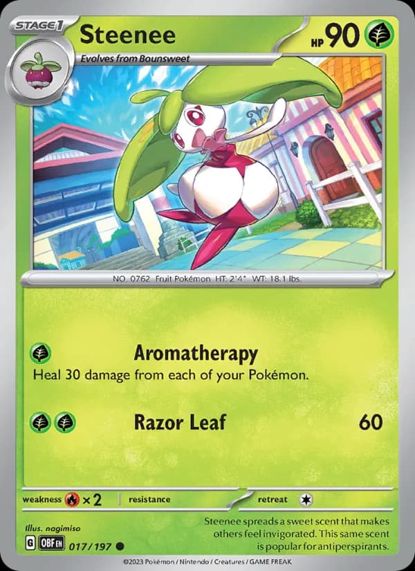 Steenee 017/197, Obsidian Flames