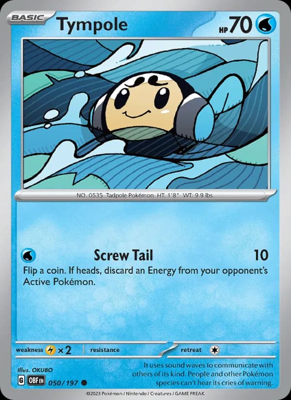 Tympole 050/197, Obsidian Flames
