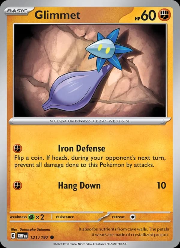 Glimmet 121/197, Obsidian Flames