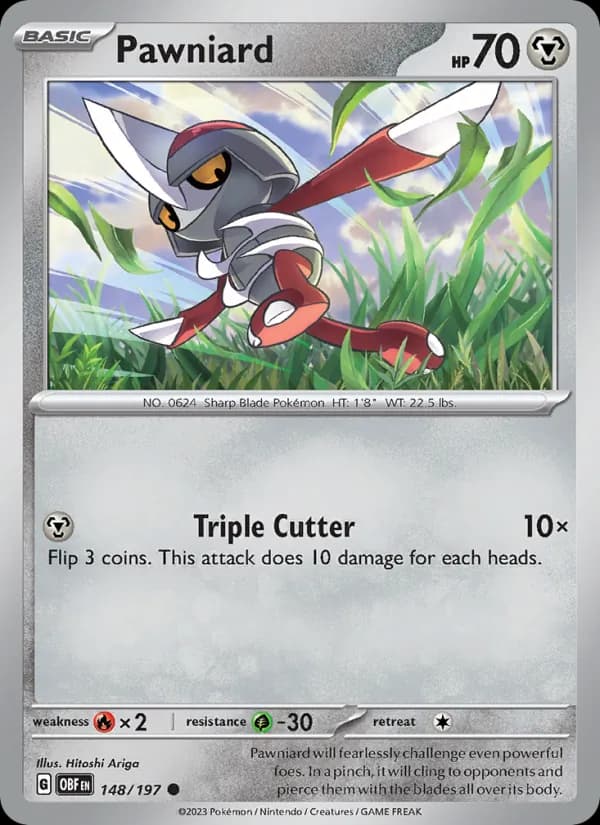 Pawniard 148/197, Obsidian Flames