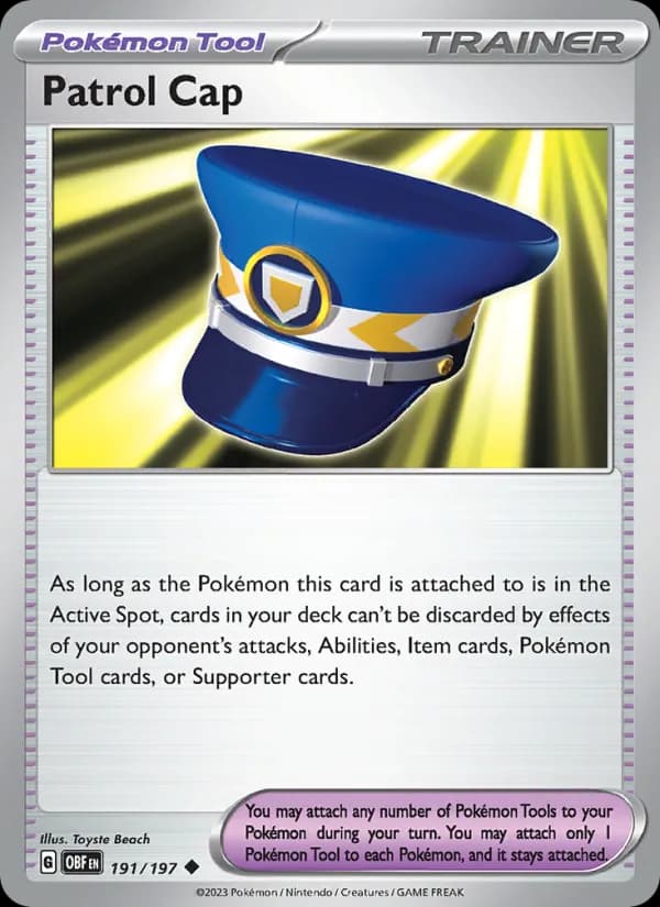 Patrol Cap 191/197, Obsidian Flames