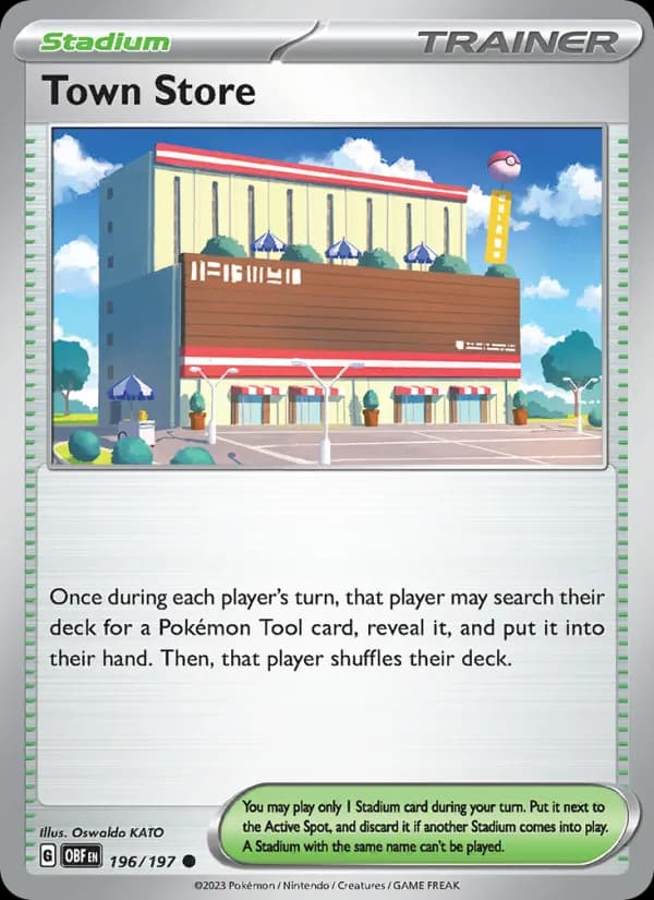 Town Store 196/197, Obsidian Flames