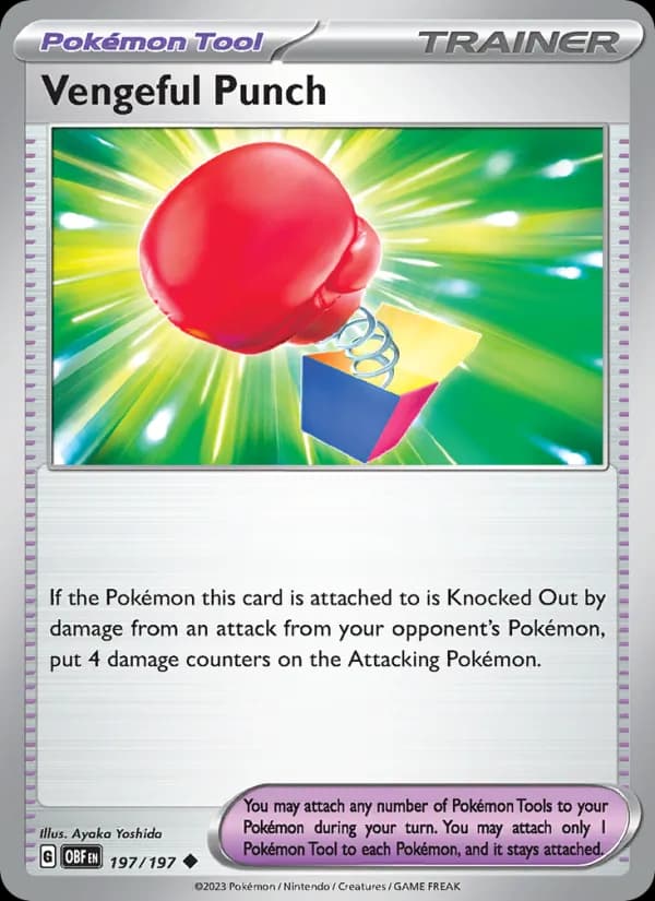 Vengeful Punch 197/197, Obsidian Flames