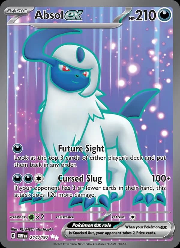 Absol ex 214/197, Obsidian Flames