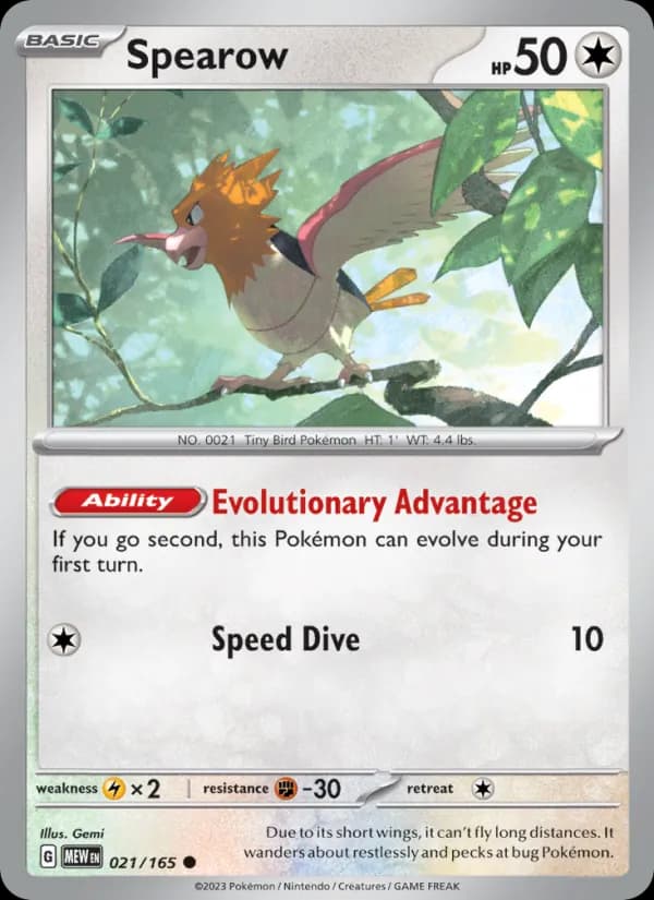 Spearow 021/165, 151