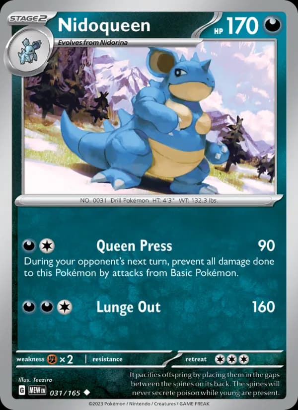 Nidoqueen 031/165, 151
