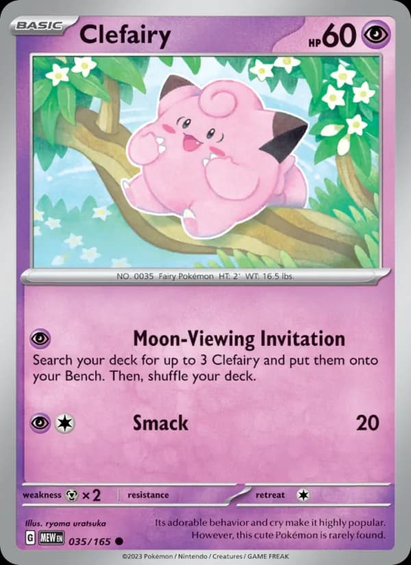 Clefairy 035/165, 151