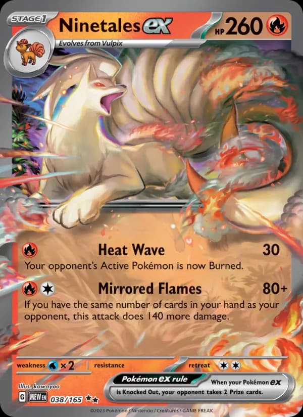 Ninetales ex 038/165, 151