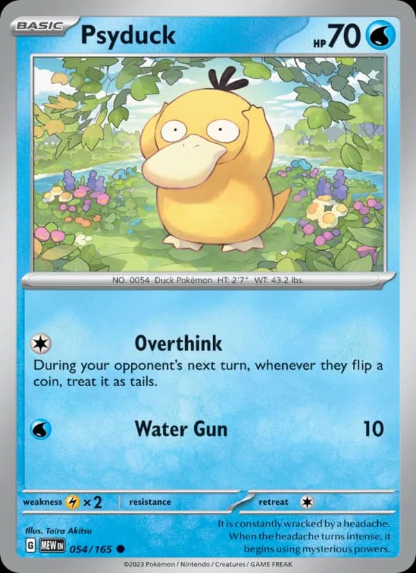 Psyduck 054/165, 151