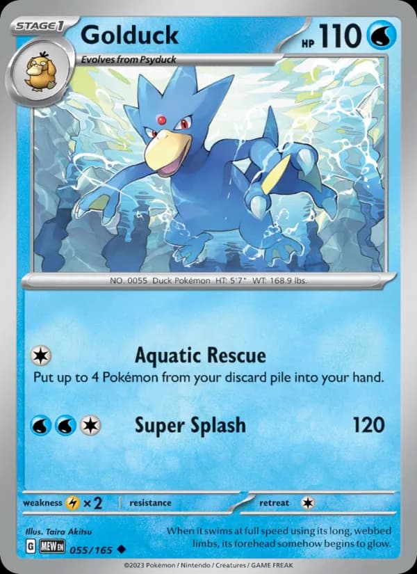 Golduck 055/165, 151