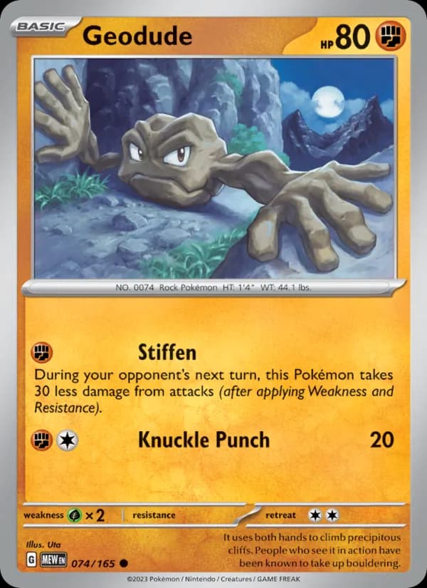 Geodude 074/165, 151
