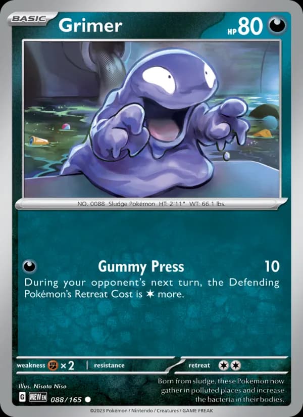 Grimer 088/165, 151