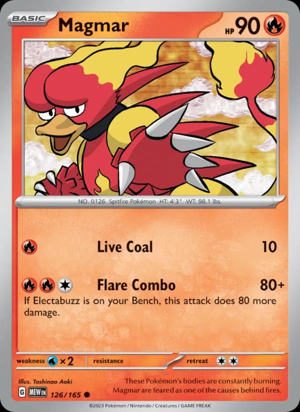 Magmar 126/165, 151