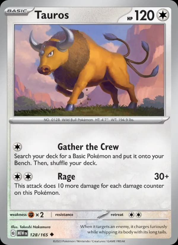Tauros 128/165, 151