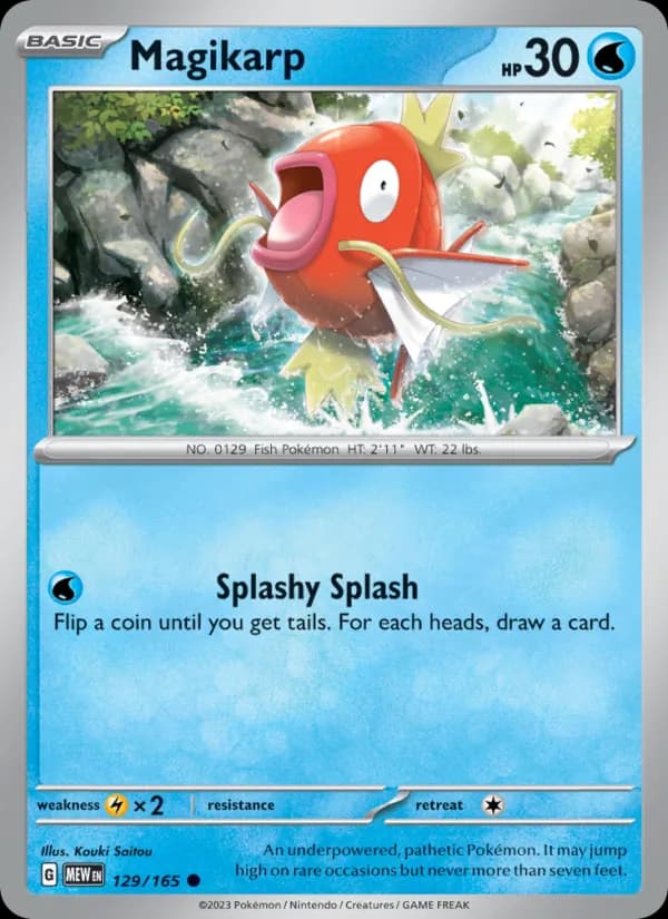 Magikarp 129/165, 151
