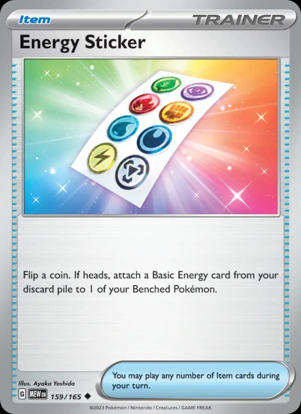 Energy Sticker 159/165, 151