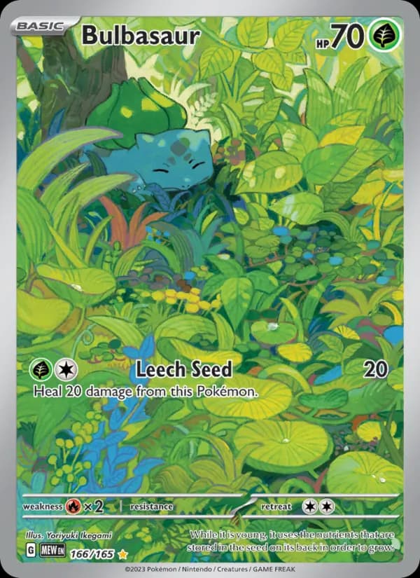 Bulbasaur 166/165