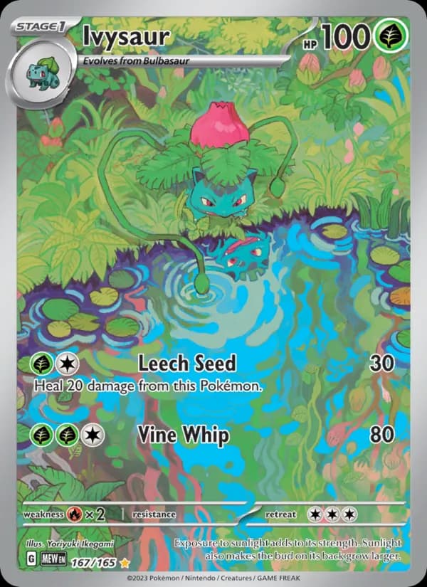 Ivysaur 167/165, 151