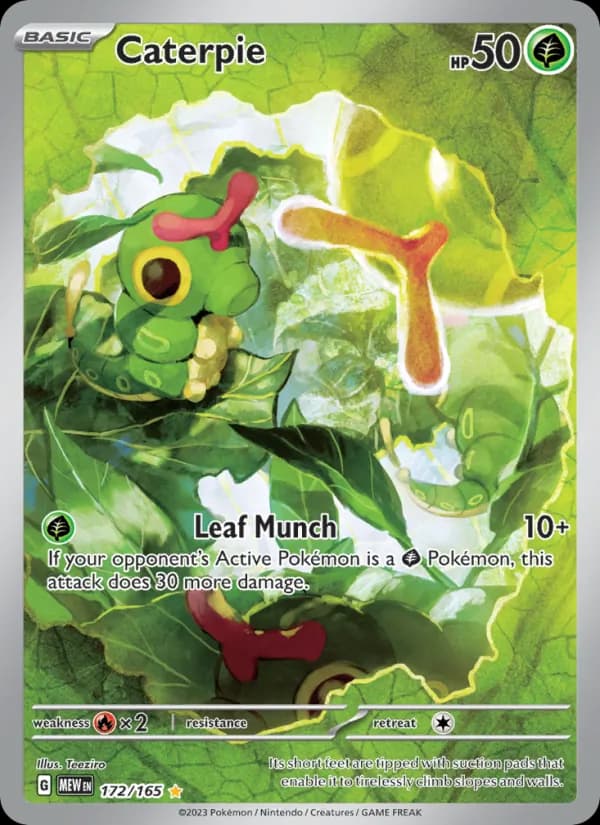 Caterpie 172/165, 151