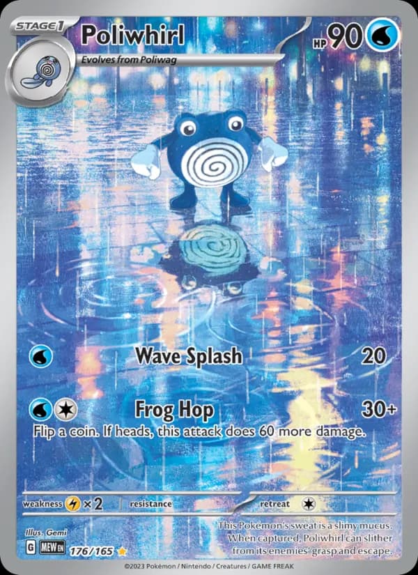 Poliwhirl 176/165, 151