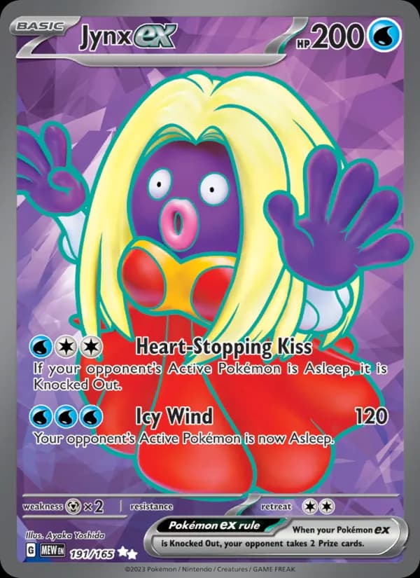 Jynx ex 191/165, 151