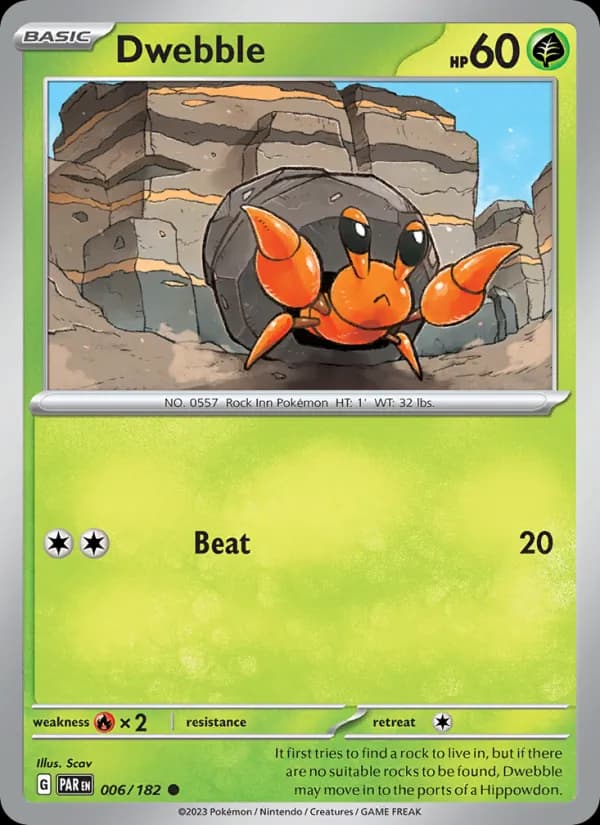 Dwebble 006/182, Paradox Rift