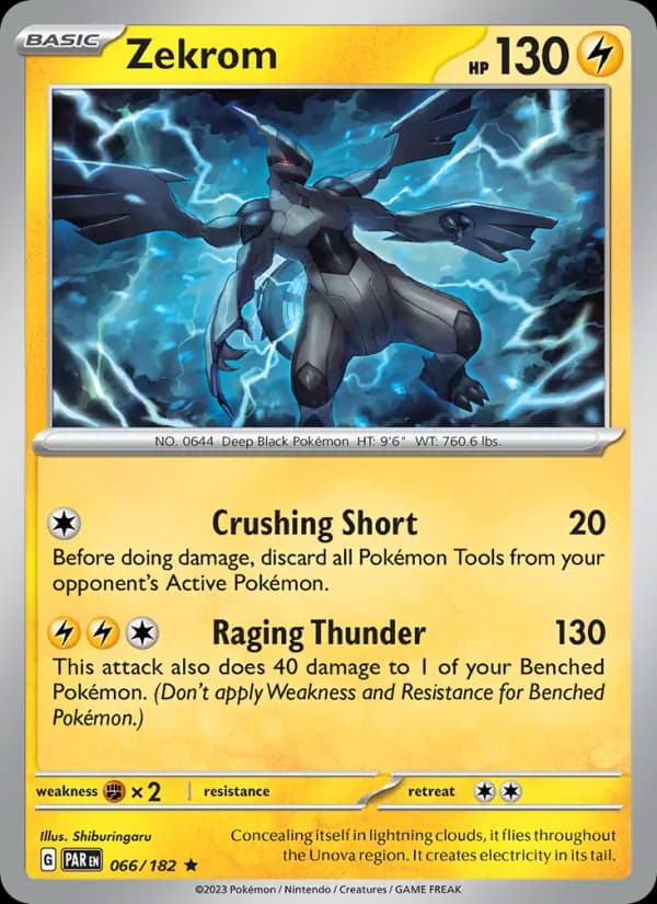 Zekrom 066/182, Paradox Rift