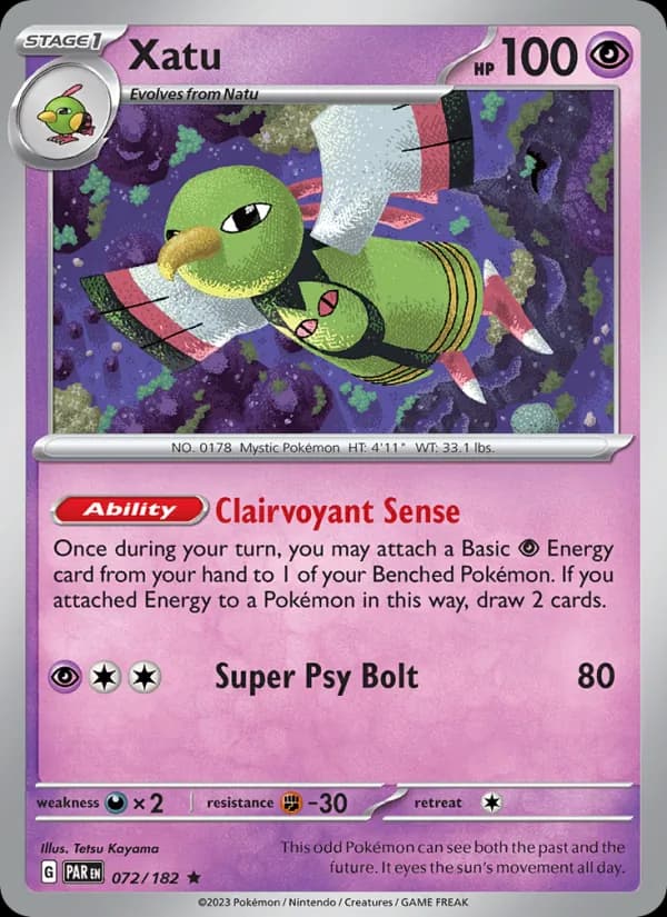 Xatu 072/182, Paradox Rift