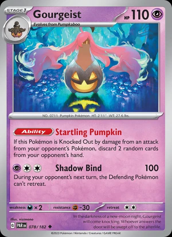 Gourgeist 078/182, Paradox Rift