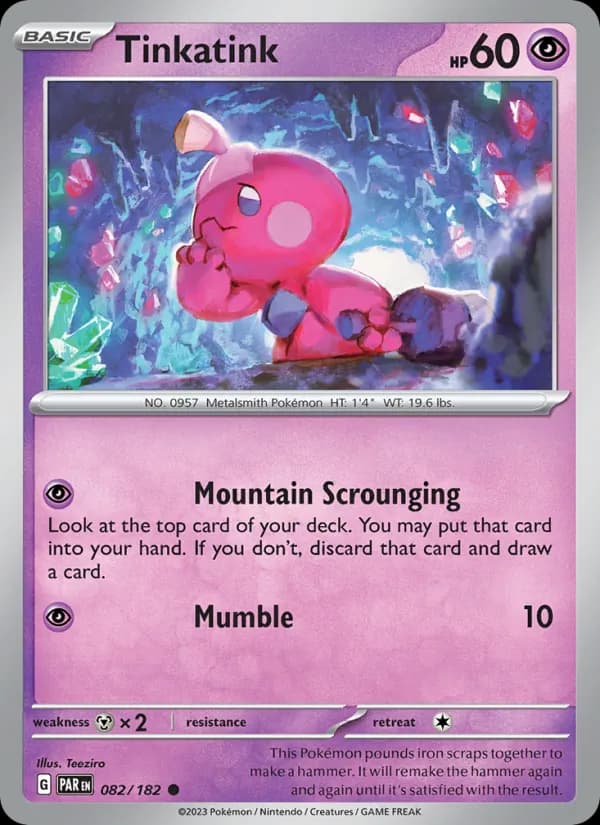 Tinkatink 082/182, Paradox Rift