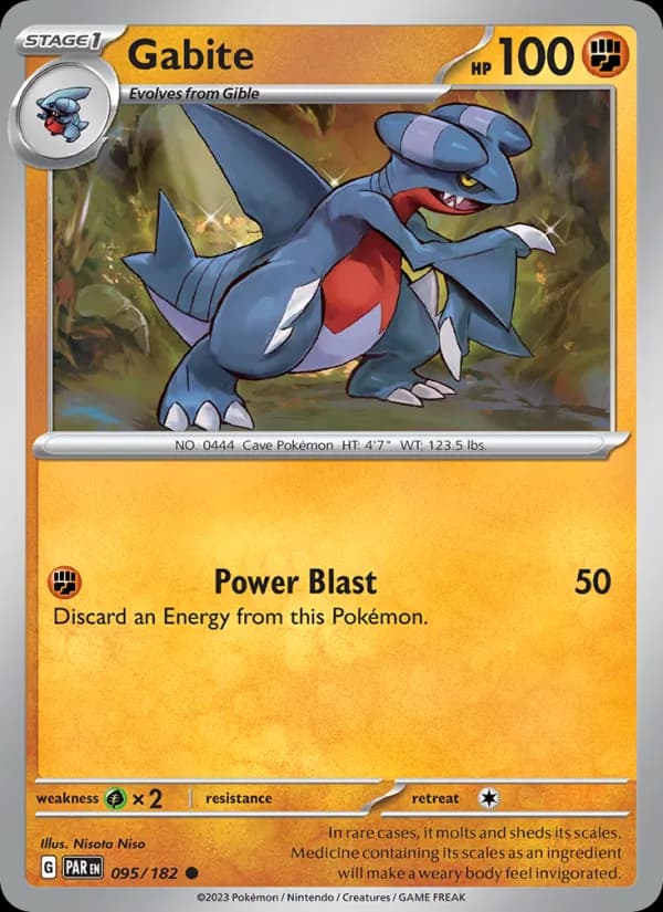 Gabite 095/182, Paradox Rift