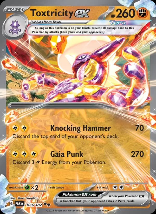 Toxtricity ex 100/182, Paradox Rift