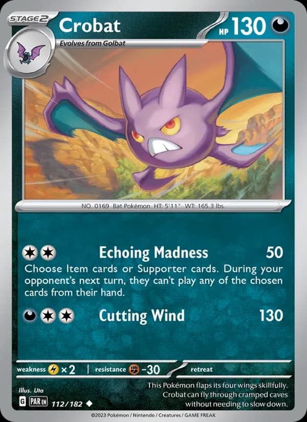 Crobat 112/182, Paradox Rift