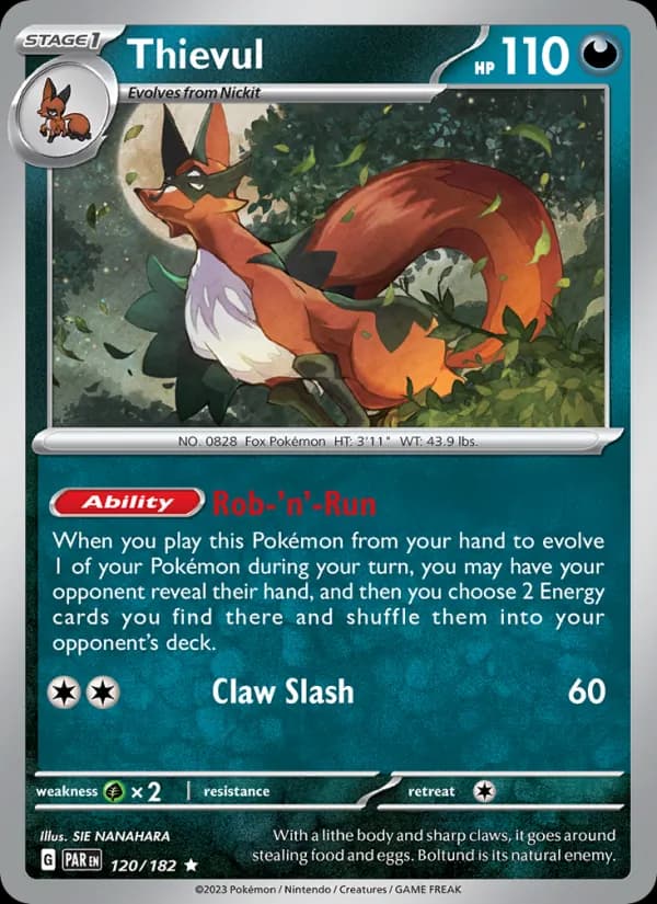 Thievul 120/182, Paradox Rift