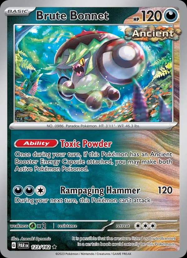 Brute Bonnet 123/182, Paradox Rift