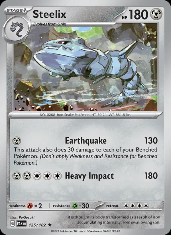 Steelix 125/182, Paradox Rift